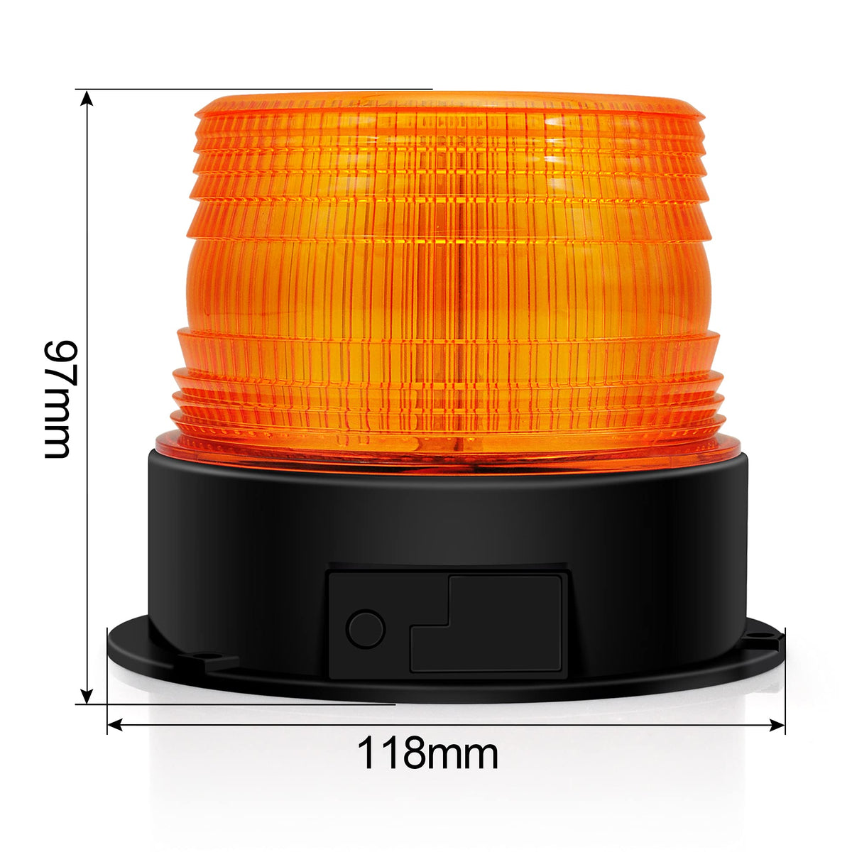 AnTom beacon inside cab placement offering quick interior warning solution