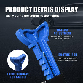 LIFTING TOOLS ANTPOWER height adjustment in use for quick secure setup