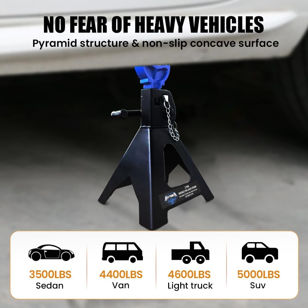 LIFTING TOOLS ANTPOWER in a garage with vehicle showing practical use