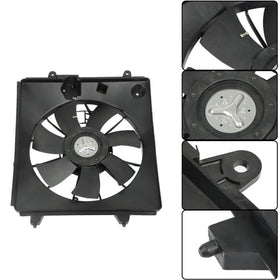 ANTUKO fan assembly beside ruler showing scale and fitment