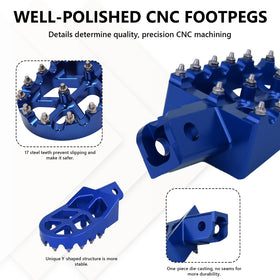 AnXin close-up of 17 steel teeth delivering superior mud and rain grip