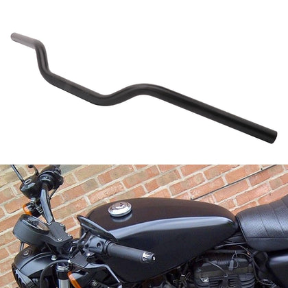 AnXin front view handlebars showing universal fit and clean profile benefit