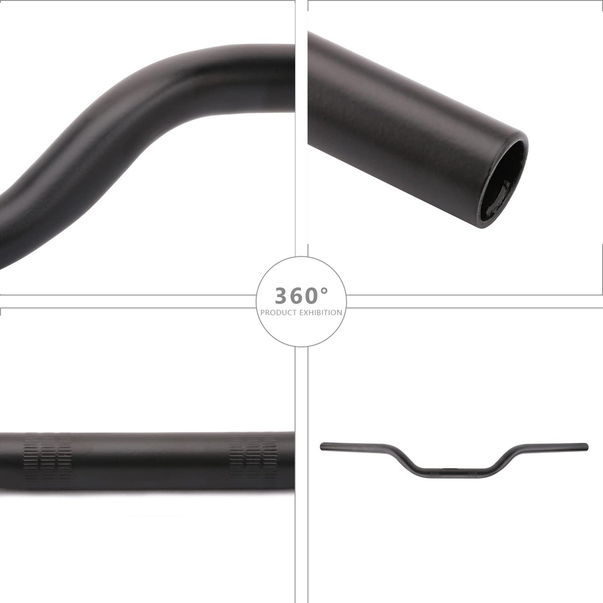 AnXin grip and switches closeup showing compatibility and neat fit benefit