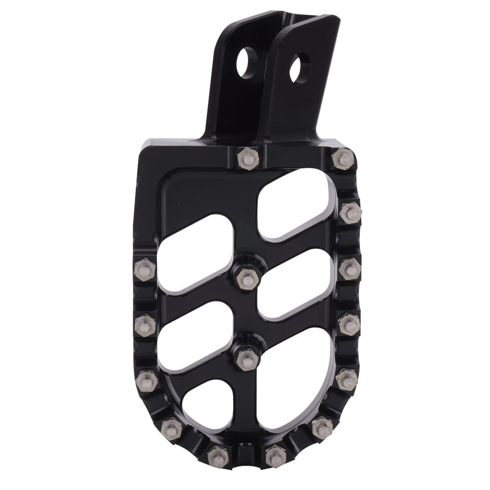 AnXin pegs installed on a KLX110 demonstrating improved rider control