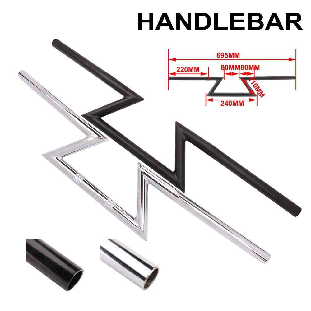 AnXin Z handlebar weld detail highlighting reinforced joint strength