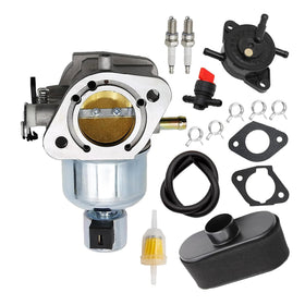 Anxingo carburetor front view showing ports and mounting for accurate fit