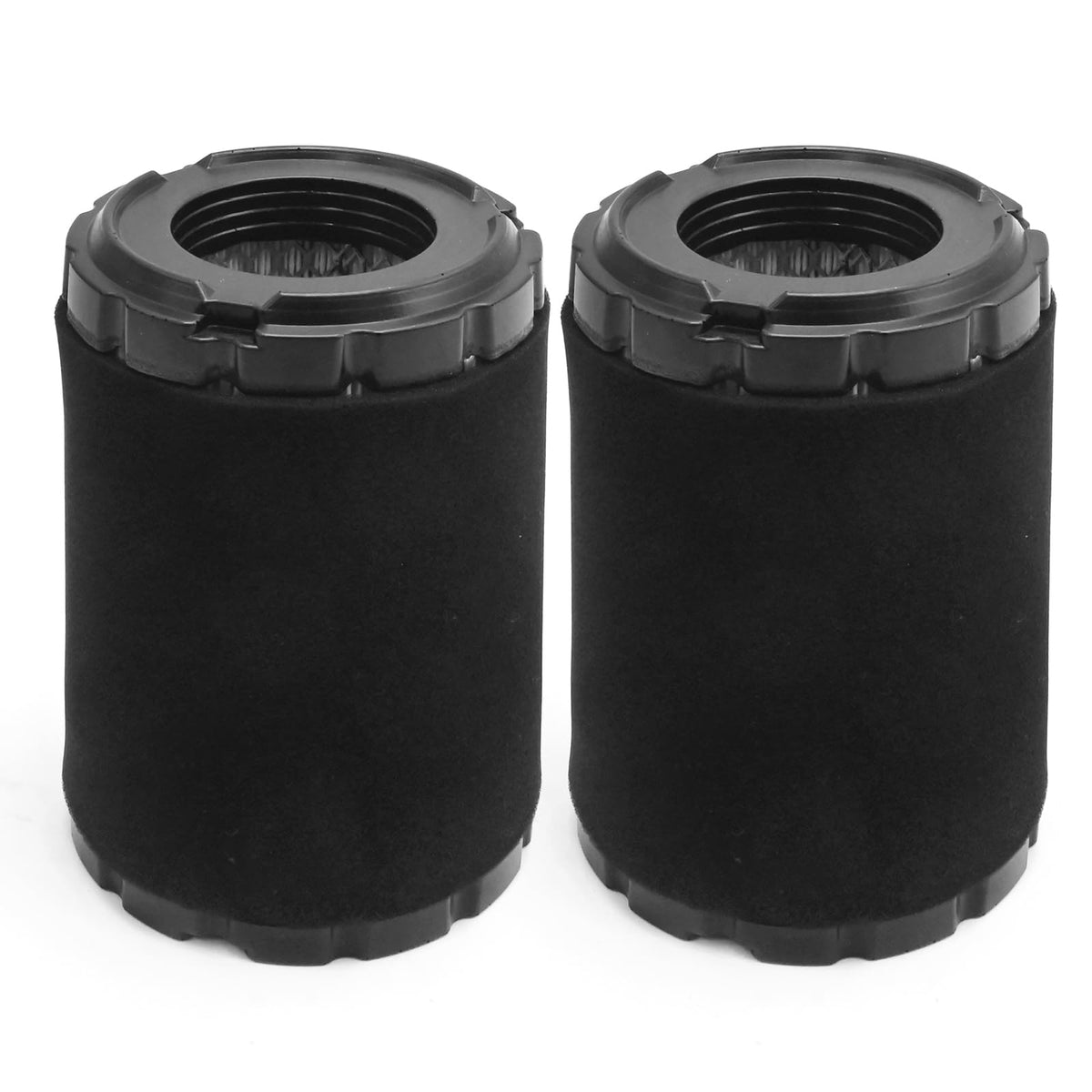 Anxingo front view of air filter and pre-filter set showing fit and components benefits