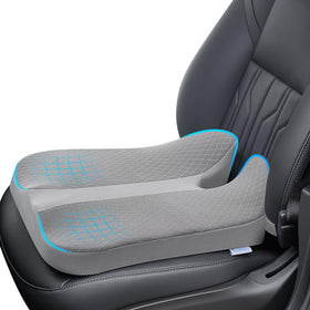anzhixiu front view of gray cushion showing profile and fit improving visibility
