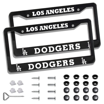 AOALSEN Dodgers front view of two black frames showing team branding and durability