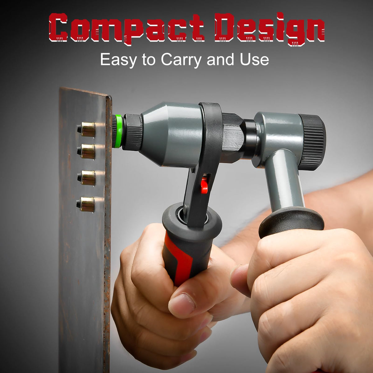 AOBEN tool next to ruler for scale showing compact length and ergonomic reach