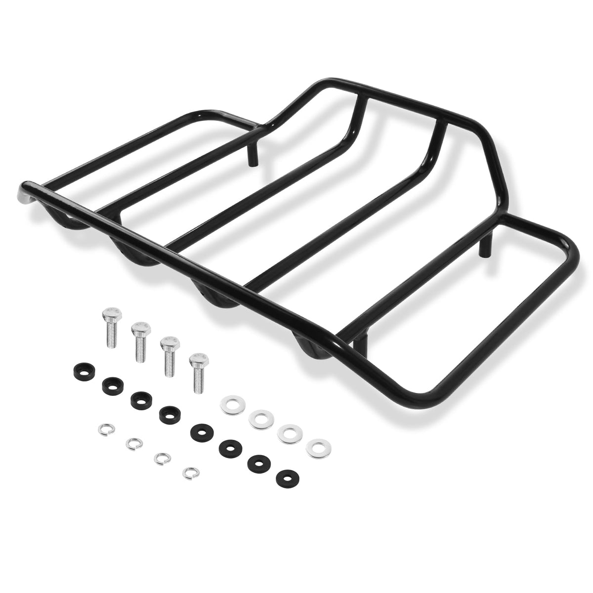 Aochuang front view trunk rack showing clean profile and compatibility benefits