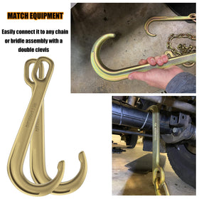 AODESTINY hooked to axle setup illustrating vehicle recovery and towing readiness
