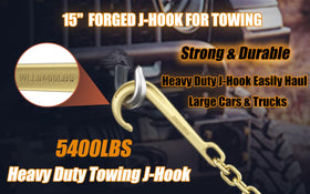 AODESTINY hook beside ruler showing 15-inch size for proper scale and fit
