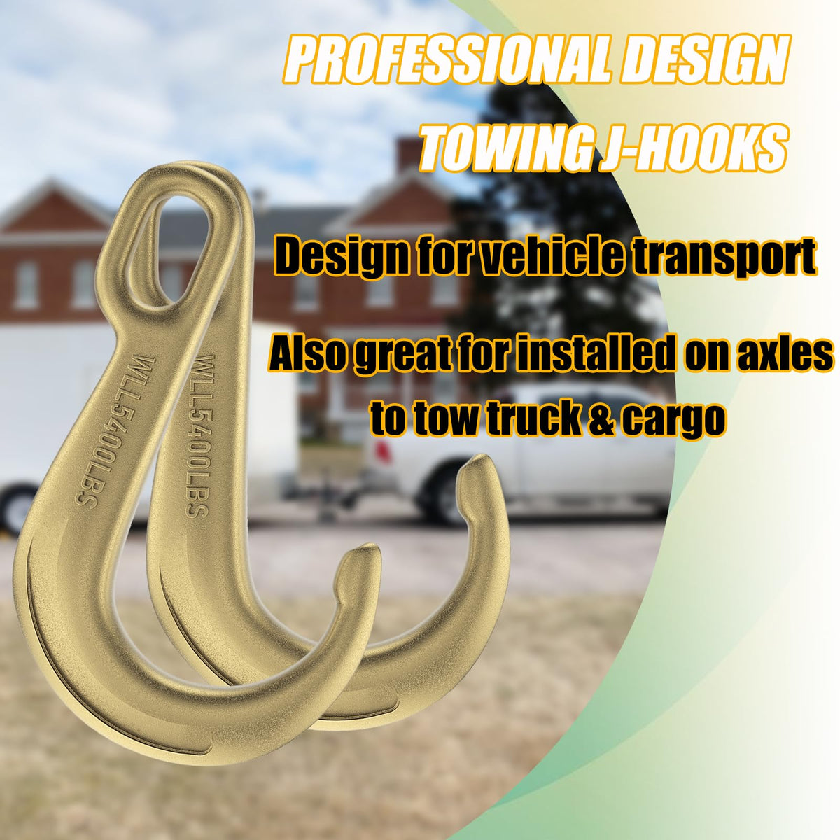 AODESTINY yellow zinc plated finish detail demonstrating corrosion resistance
