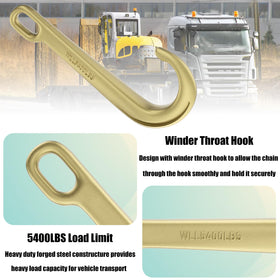 AODESTINY yellow zinc plated finish detail resisting rust for outdoor longevity