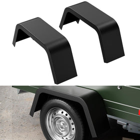 Aoile front view of fender showing shape and fit for 14–16 inch tires