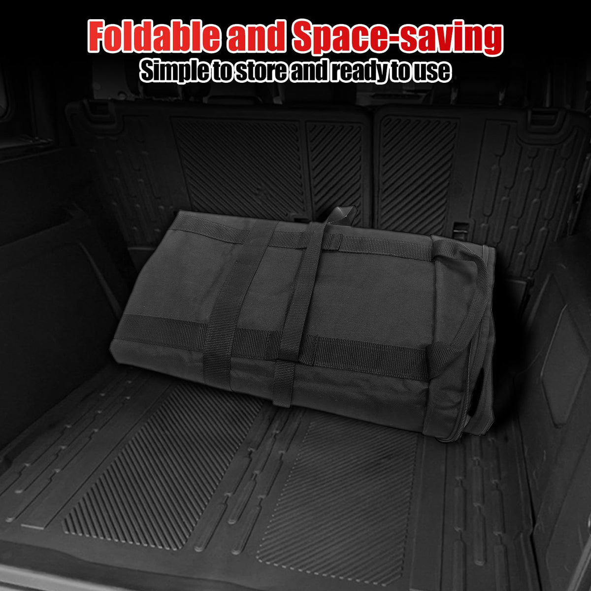 Aojezoor handle and folded bag for compact storage