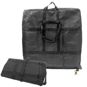 Aojezoor bag with panel beside seat demonstrates size