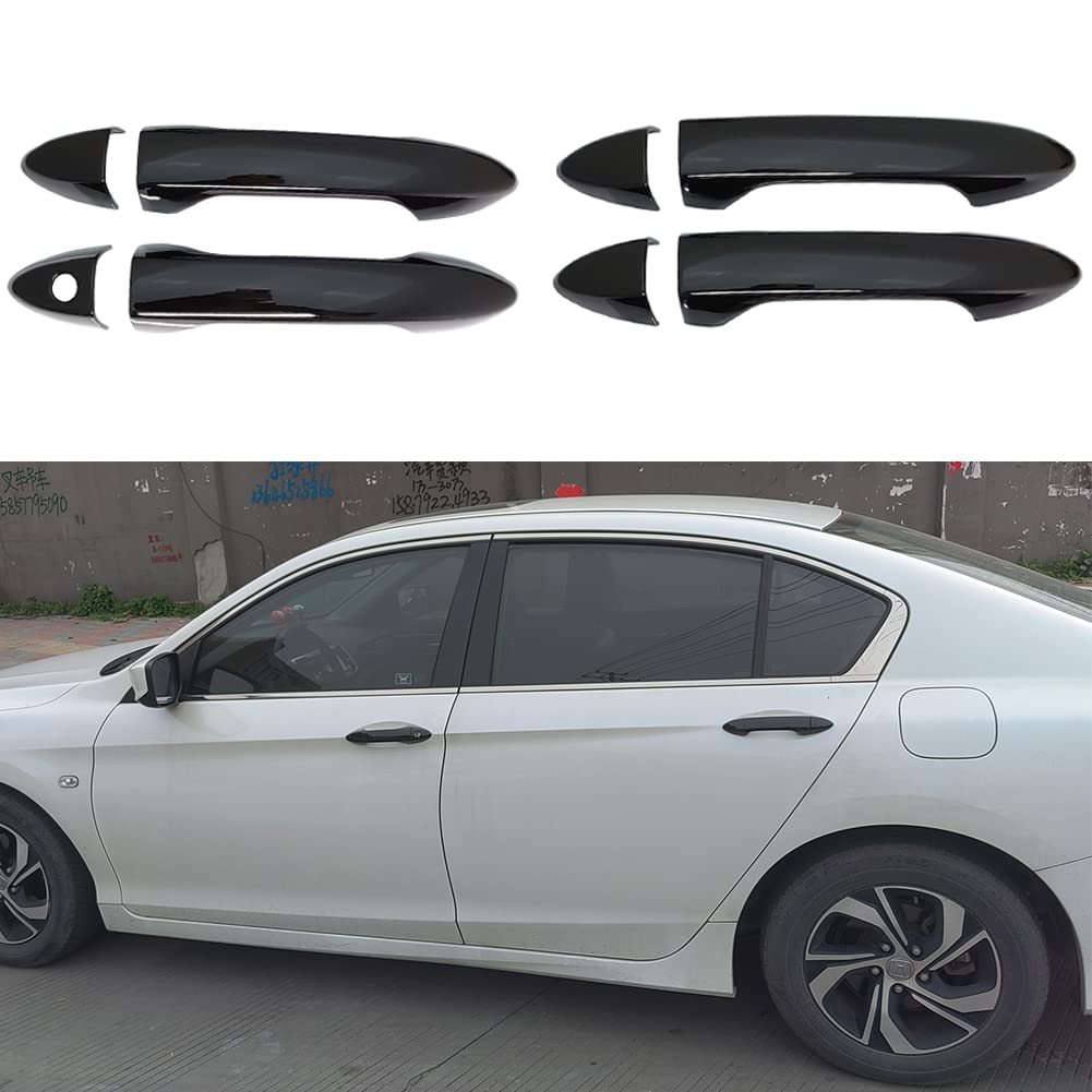 AOKIO front handle set on Accord showing glossy upgrade benefit