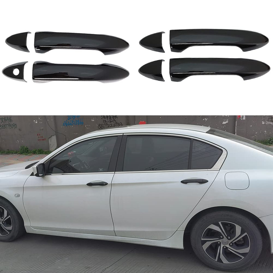 AOKIO front handle set on Accord showing glossy upgrade benefit