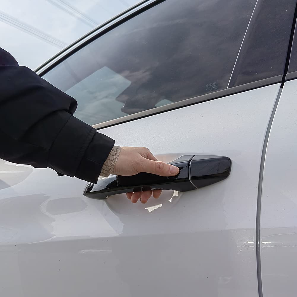 AOKIO installed on rear door handle demonstrating consistent styling across vehicle