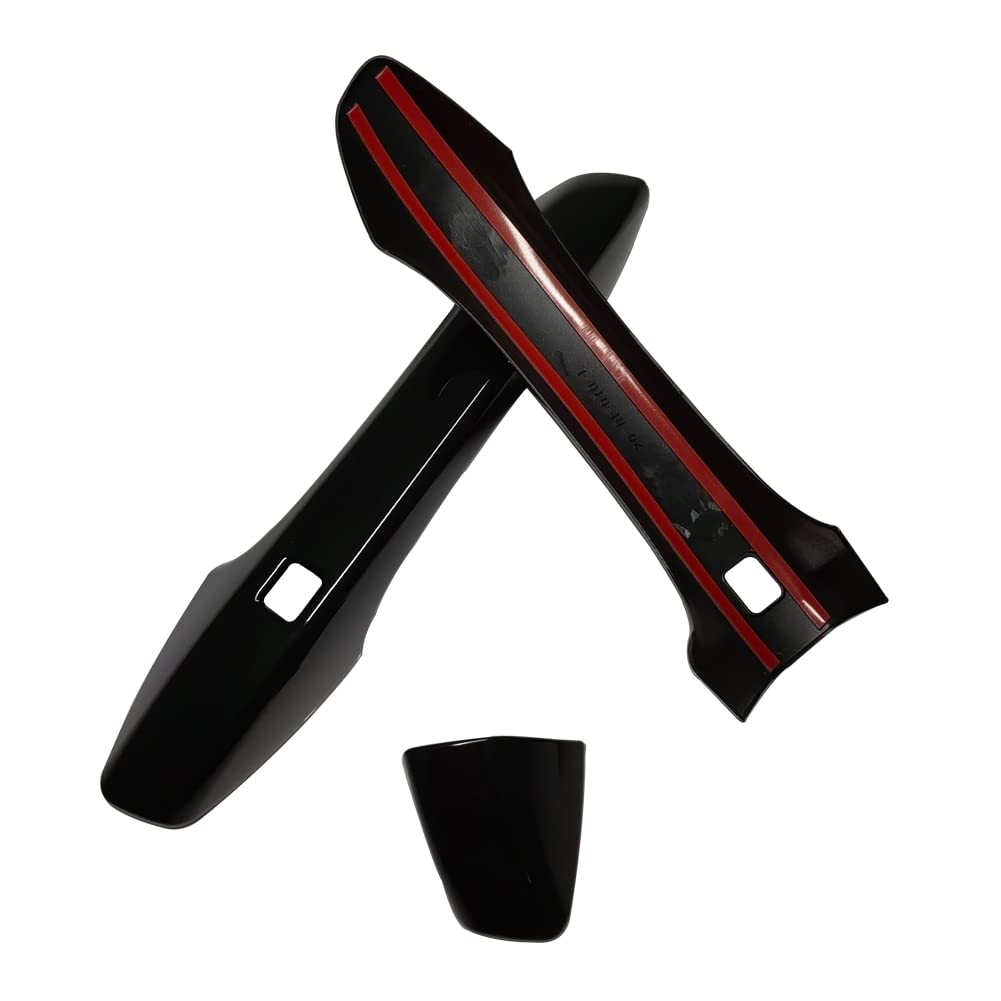 AOKIO handle trim beside key fob for scale showing compact fit and accurate sizing