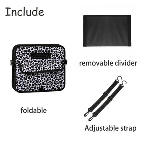 AOKJOY secured with adjustable straps in SUV trunk preventing sliding
