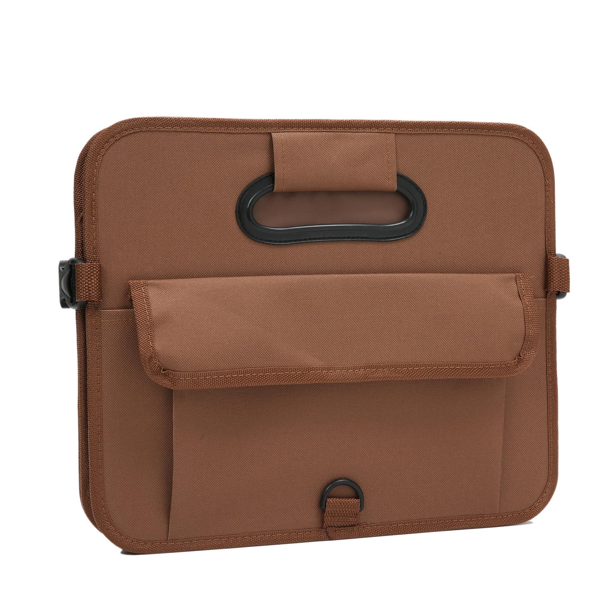 AOKJOY trunk organizer in use holding groceries and supplies to protect cargo and prevent spills