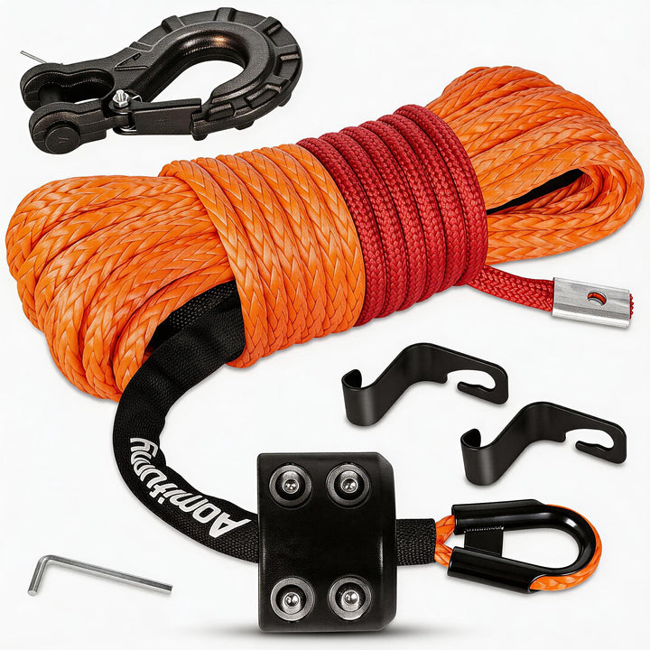 Aomifunny front packaging showing rope and included kit, highlights ready-to-install benefit