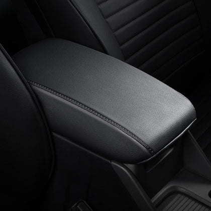 AOMSAZTO front view of console cover shows clean fit and protection