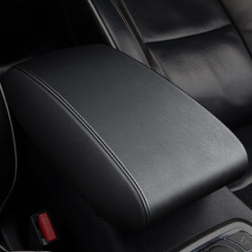 AOMSAZTO front view of console cover showing neat black finish and OEM look