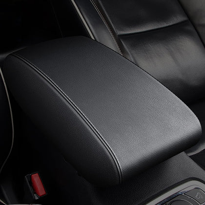 AOMSAZTO front view of console cover showing neat black finish and OEM look