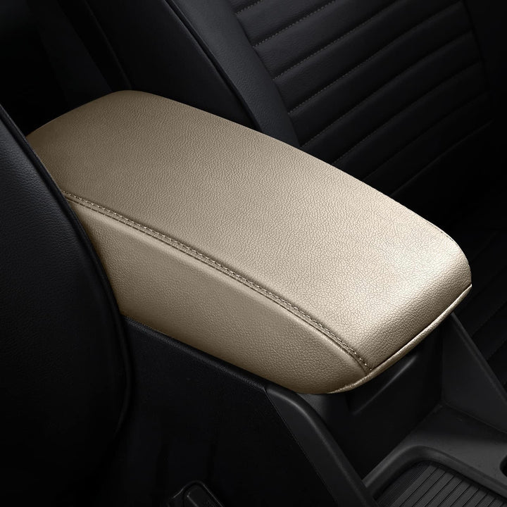 AOMSAZTO front view beige console cover showcasing fit and protection