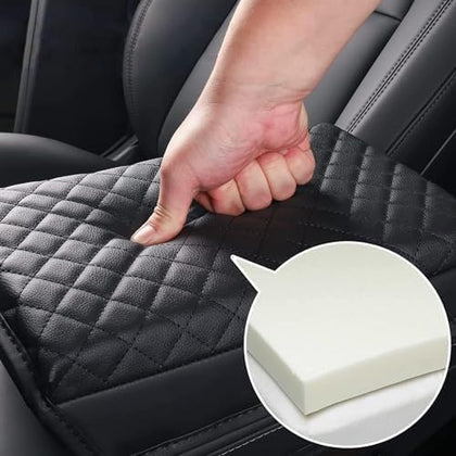 AOMSAZTO front view of armrest cover showing fit and finish benefit protection