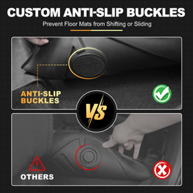 AOMSAZTO installed passenger side liner easy to clean and remove