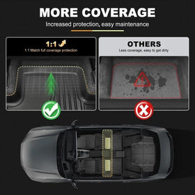 AOMSAZTO mat aligned with factory retention point for secure fit