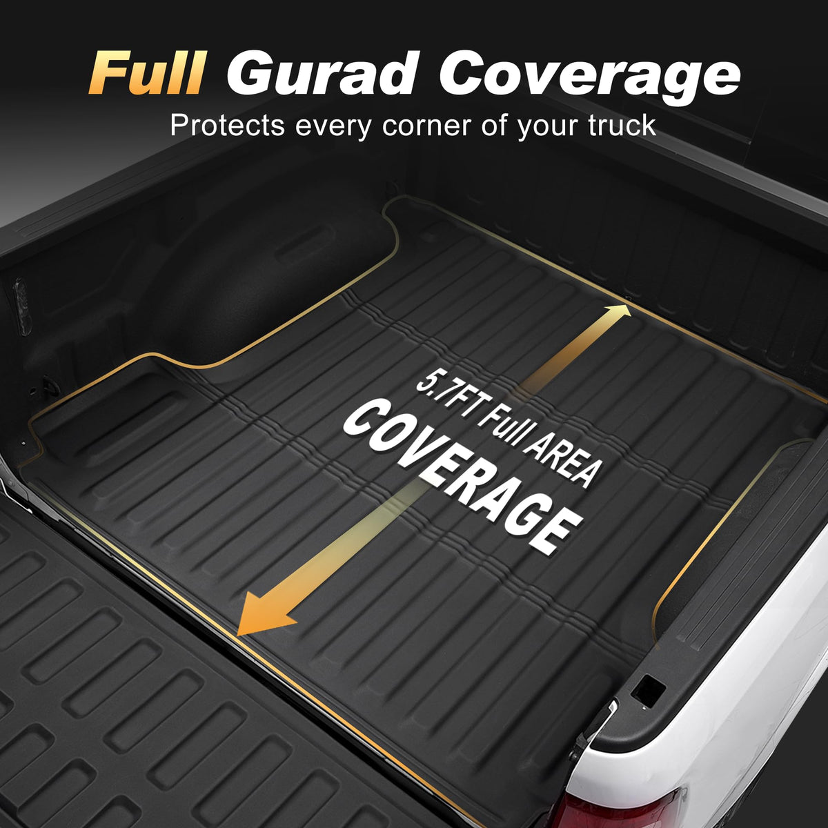 AOMSAZTO tailgate liner used as work surface offering scratch protection