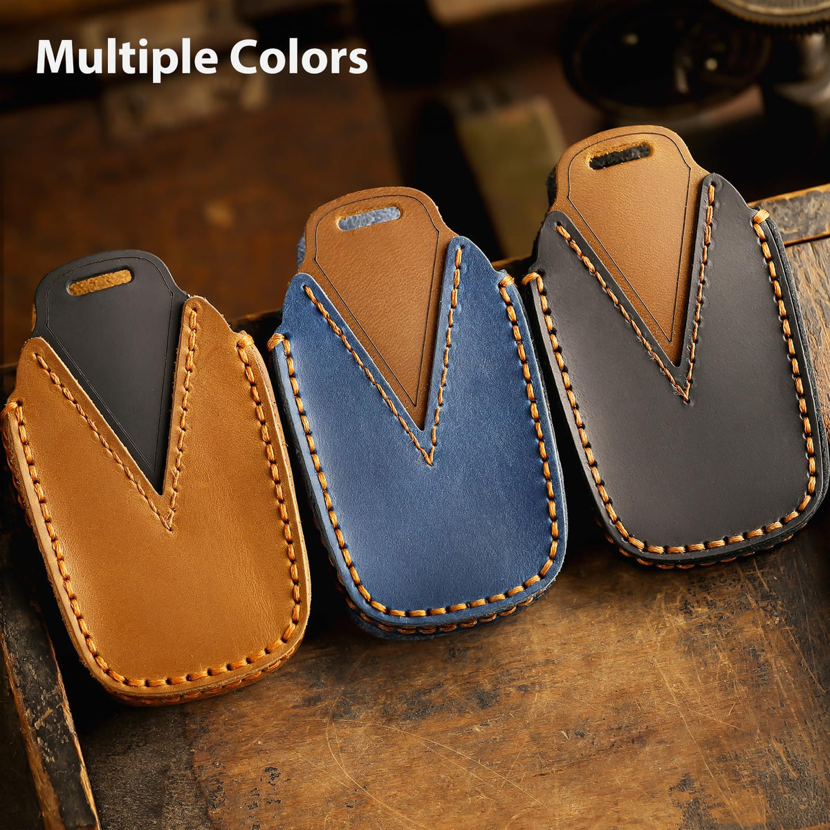 Aoocar stitched edge detail showing handmade construction and long-lasting seams