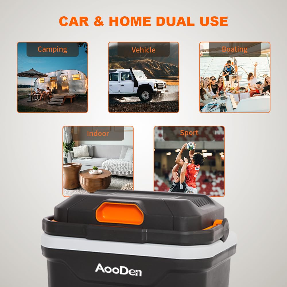 AooDen next to water bottle showing scale and usable capacity