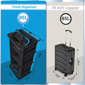 AOPHY compartment and mesh pocket detail keeping items organized benefit