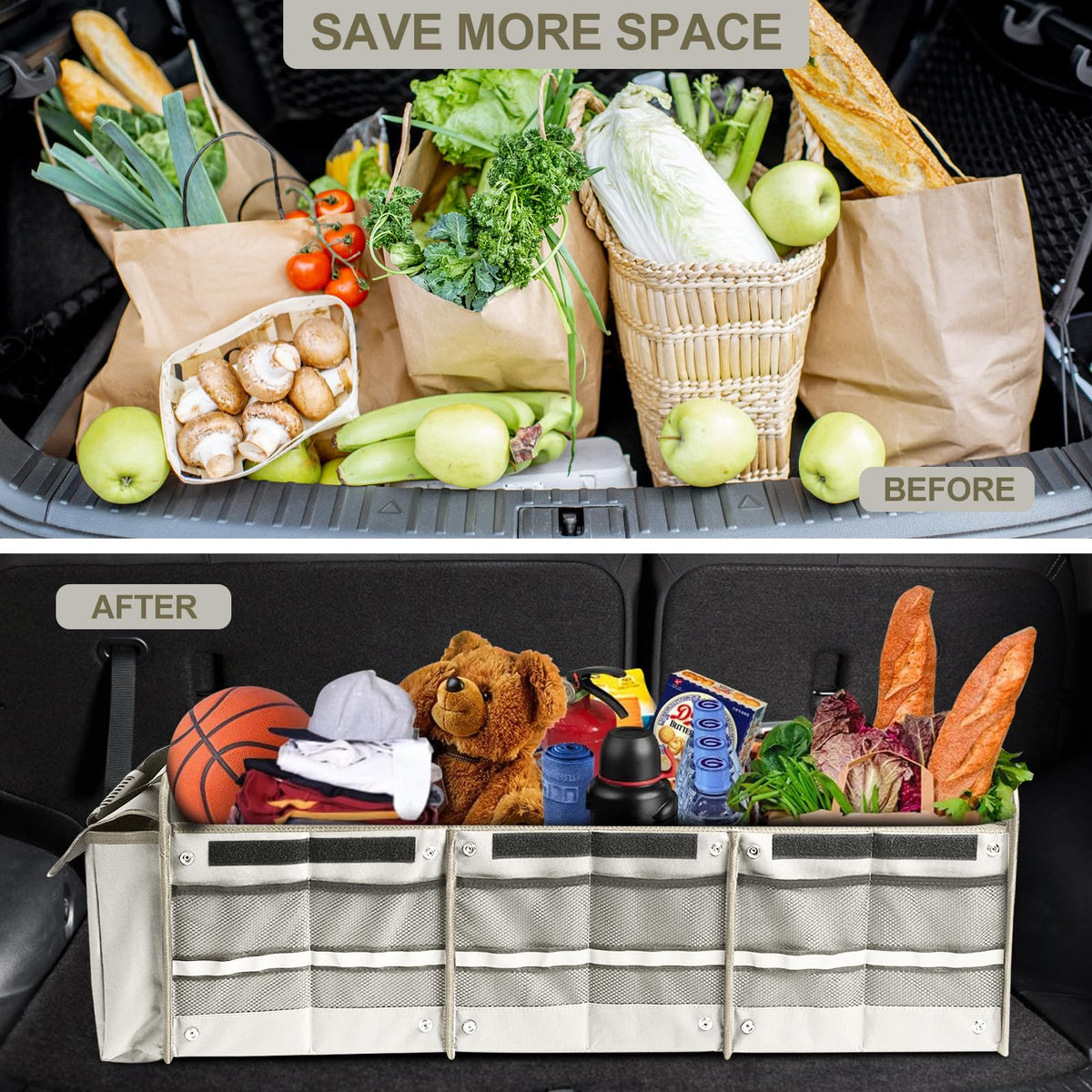 AOPHY folded flat for storage demonstrating compact, laptop-sized convenience