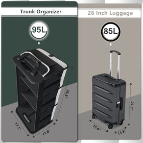 AOPHY non-slip bottom and retractable straps detail preventing sliding and securing load