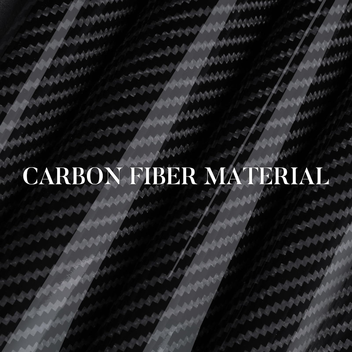 aotoyou close-up of carbon fiber texture highlighting reflective shine and visual depth
