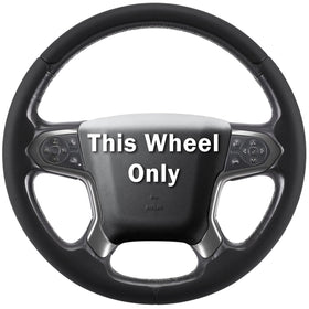 Aotoyou front view of cover on wheel showing neat fit and improved grip
