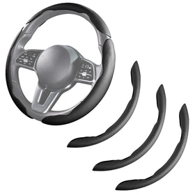 Aotoyou front view showing three-piece set and sleek black finish for quick style upgrade
