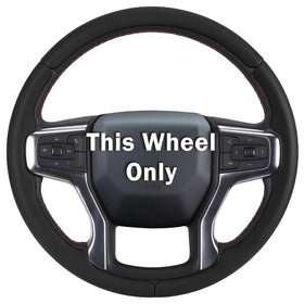 Aotoyou front view on Chevy wheel showing exact fit and refined appearance