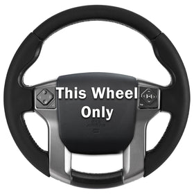 Aotoyou front view of cover on wheel showing precise fit and clean look