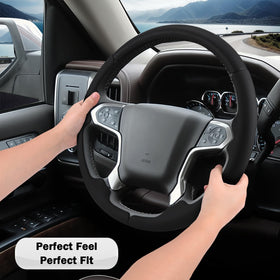 Aotoyou hand gripping wheel demonstrating non-slip control benefit