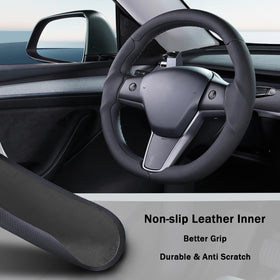 Aotoyou inner non-slip lining detail demonstrating grip and reduced rotation on wheel