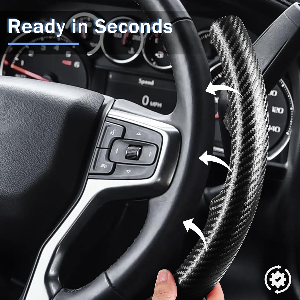 Aotoyou installed on Chevy Silverado dashboard improving interior style